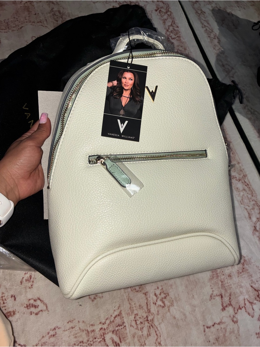 Mint Vanessa Williams Backpack Purse - Women
